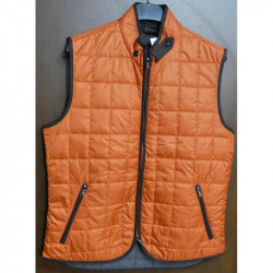 GILET JUMFIL MATELASSE ORANGE