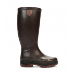 BOTTES AIGLE DOUBLEES CUIR...